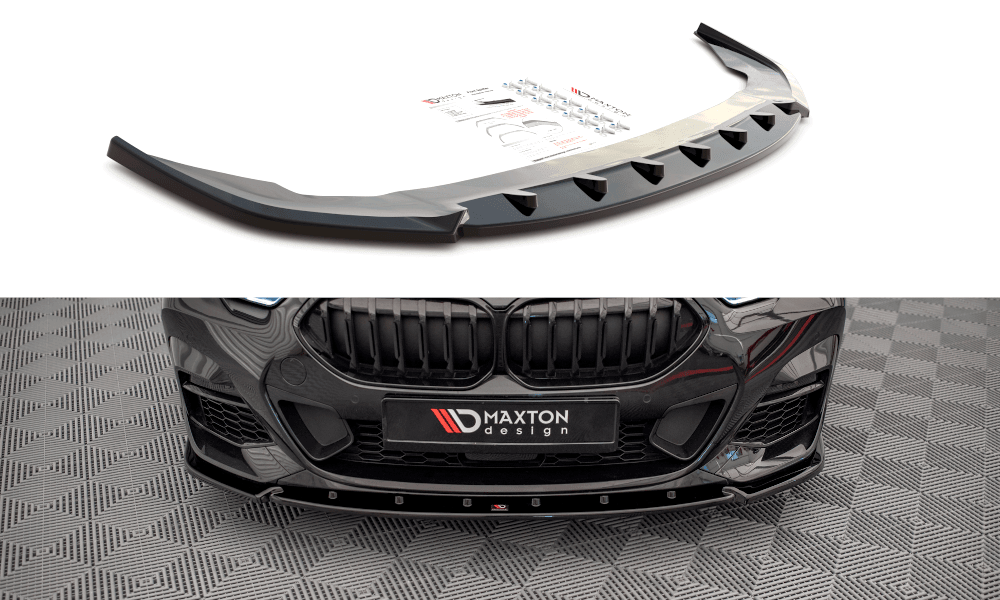 Front Diffusor / Front Splitter / Cup Schwert / Frontansatz für V.2 BMW 2er Gran Coupe mit M-Paket / M235i F44 von Maxton Design