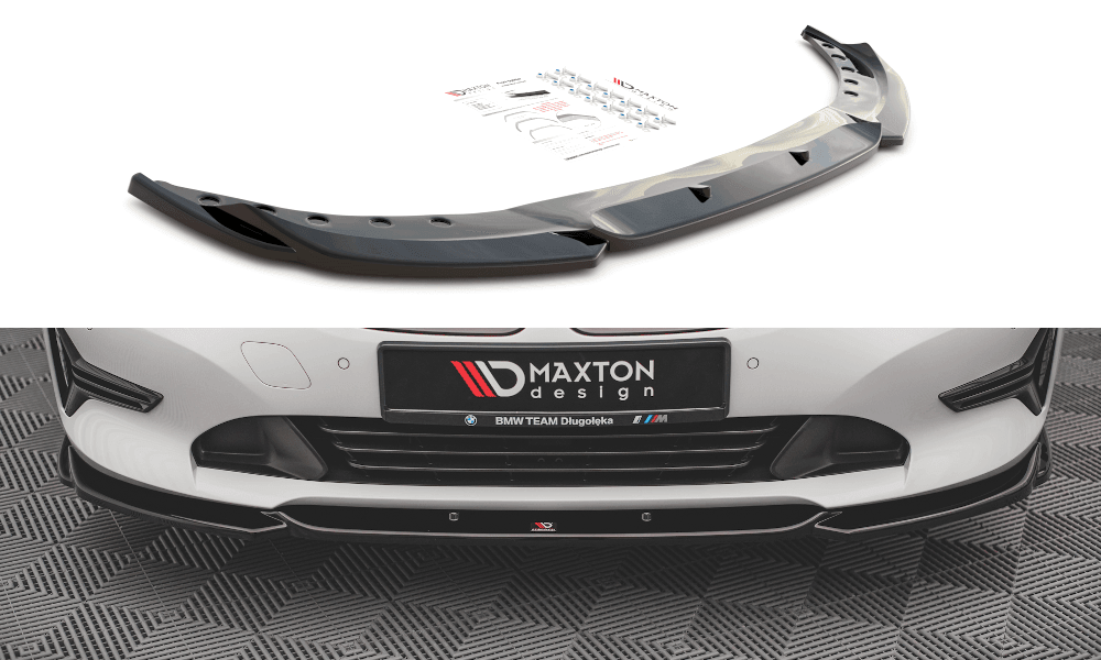 Front Lippe / Front Splitter / Frontansatz V.2 für BMW 3er G20 / G21 von Maxton Design