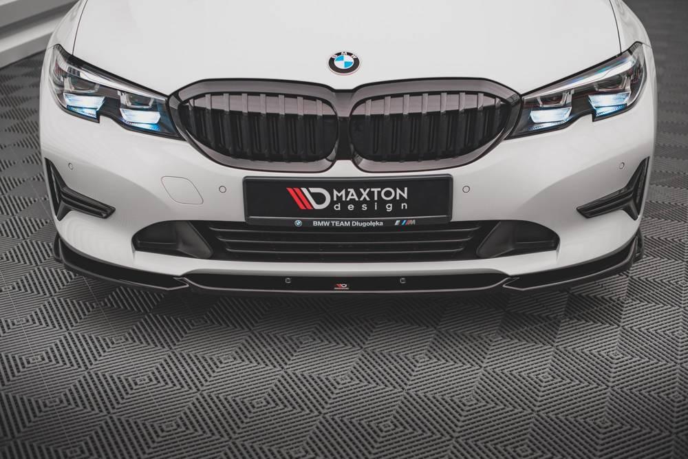 Front Lippe / Front Splitter / Frontansatz V.2 für BMW 3er G20 / G21 von Maxton Design