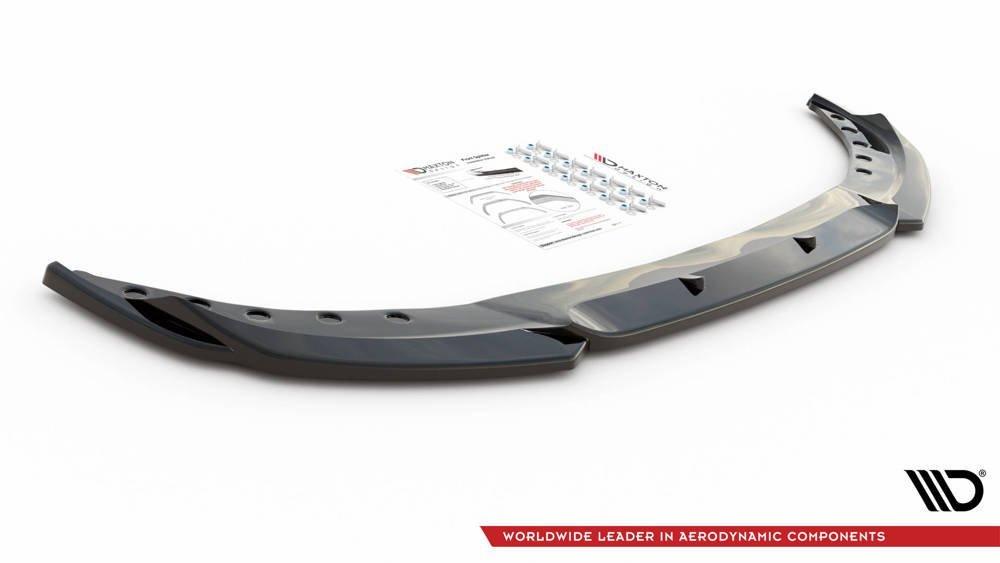 Front Lippe / Front Splitter / Frontansatz V.2 für BMW 3er G20 / G21 von Maxton Design