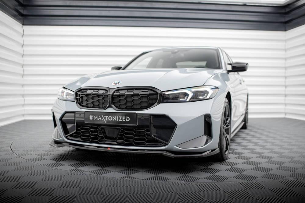 Front Lippe / Front Splitter / Frontansatz V.2 für BMW 3er M-Paket / M340i G20 / G21 Facelift von Maxton Design