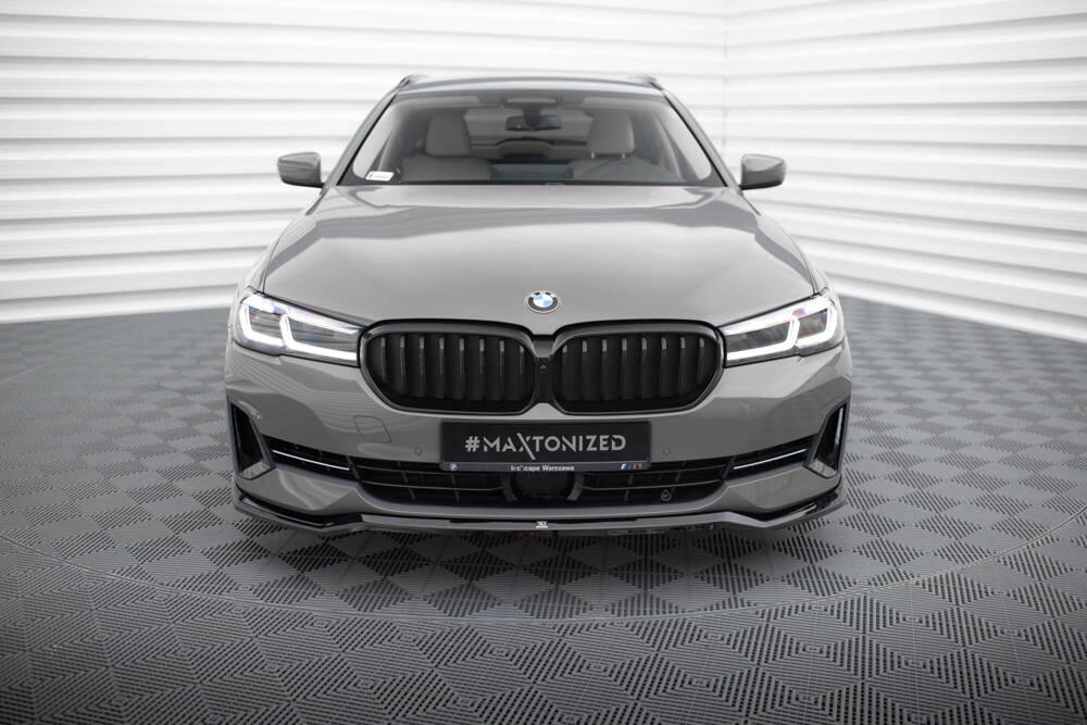 Front Lippe / Front Splitter / Frontansatz V.2 für BMW 5 G30 / G31 Facelift von Maxton Design