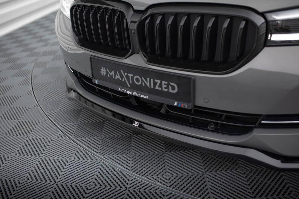 Front Lippe / Front Splitter / Frontansatz V.2 für BMW 5 G30 / G31 Facelift von Maxton Design