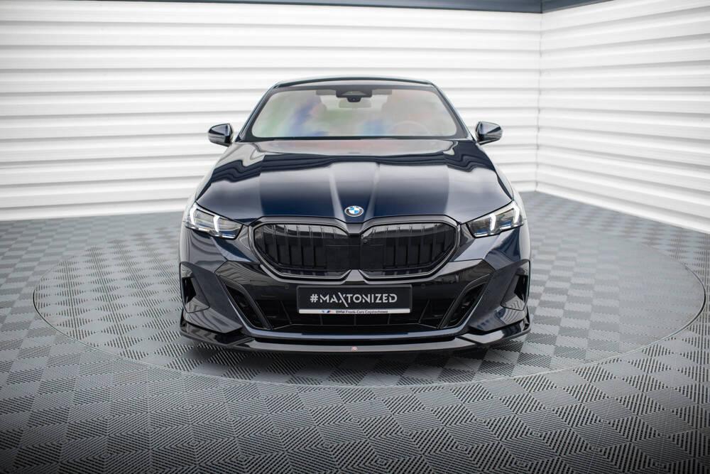 Front Lippe / Front Splitter / Frontansatz V.2 für BMW 5 M-Paket G60 von Maxton Design