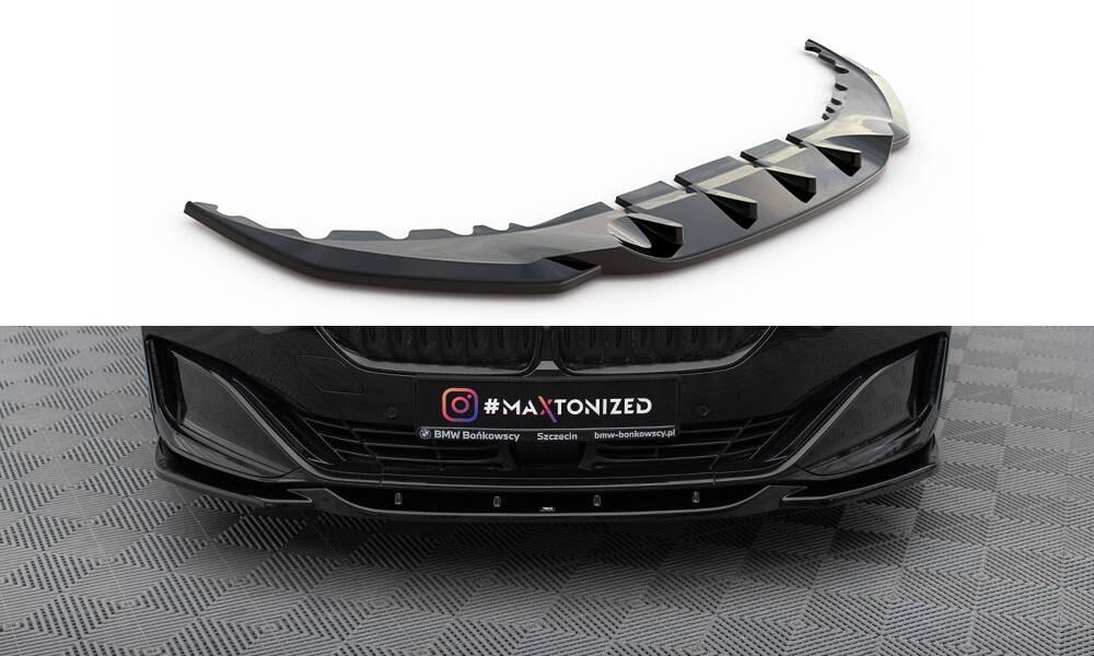 Front Lippe / Front Splitter / Frontansatz V.2 für BMW 7 G11 Facelift von Maxton Design