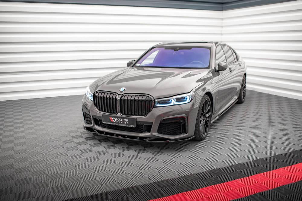 Front Splitter / Cup Schwert / Frontansatz V.2 für BMW 7 G11 M-Pack Facelift von Maxton Design