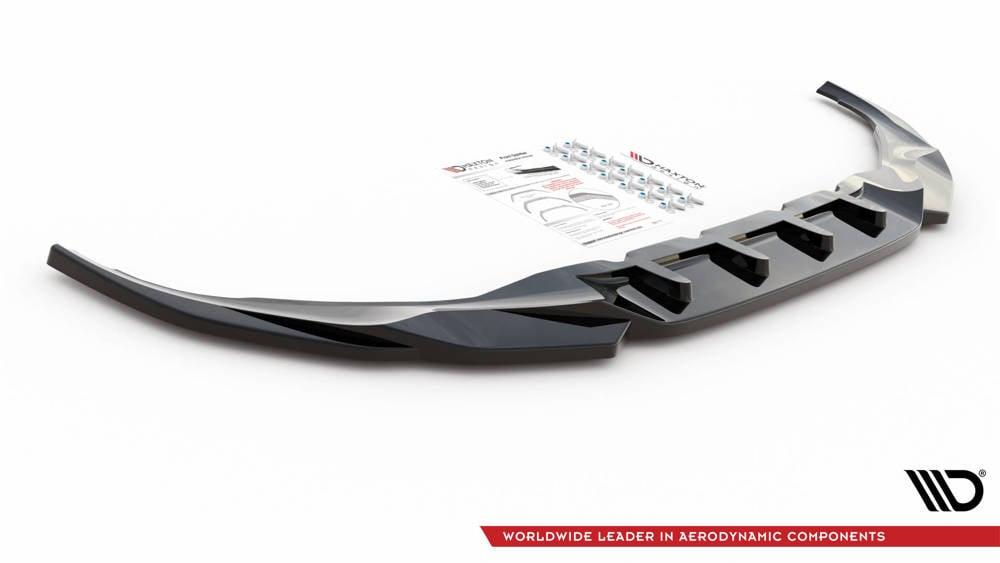 Front Splitter / Cup Schwert / Frontansatz V.2 für BMW 7 G11 M-Pack Facelift von Maxton Design