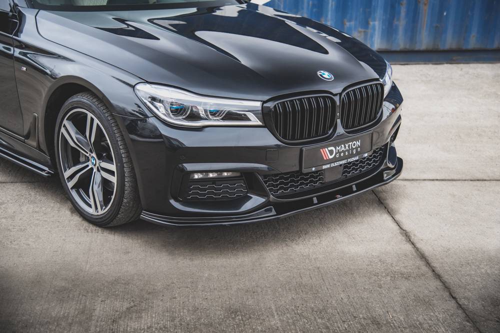 Front Diffusor / Front Splitter / Cup Schwert / Frontansatz für BMW 7 G11 M-Paket von Maxton Design