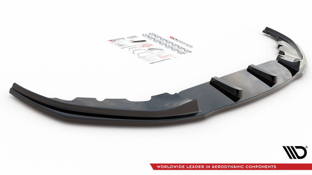 Front Diffusor / Front Splitter / Cup Schwert / Frontansatz für BMW 7 G11 M-Paket von Maxton Design