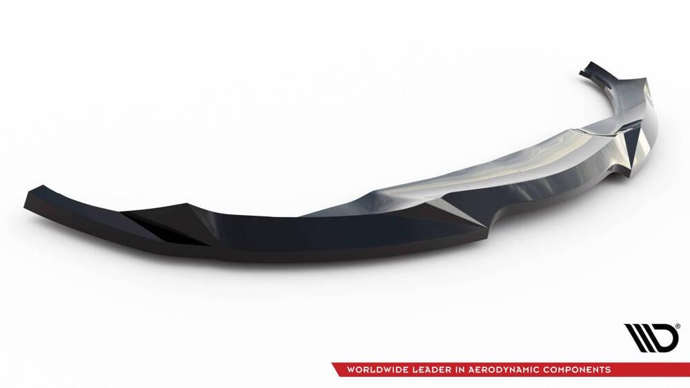 Front Lippe / Front Splitter / Frontansatz V.2 für BMW iX M-Paket I20 von Maxton Design