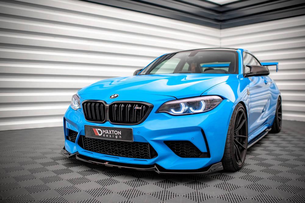 Front Splitter / Cup Schwert / Frontansatz V.2 für BMW M2 Competition F87 von Maxton Design