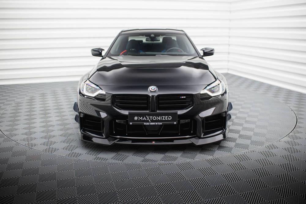 Front Lippe / Front Splitter / Frontansatz V.2 für BMW M2 G87 von Maxton Design