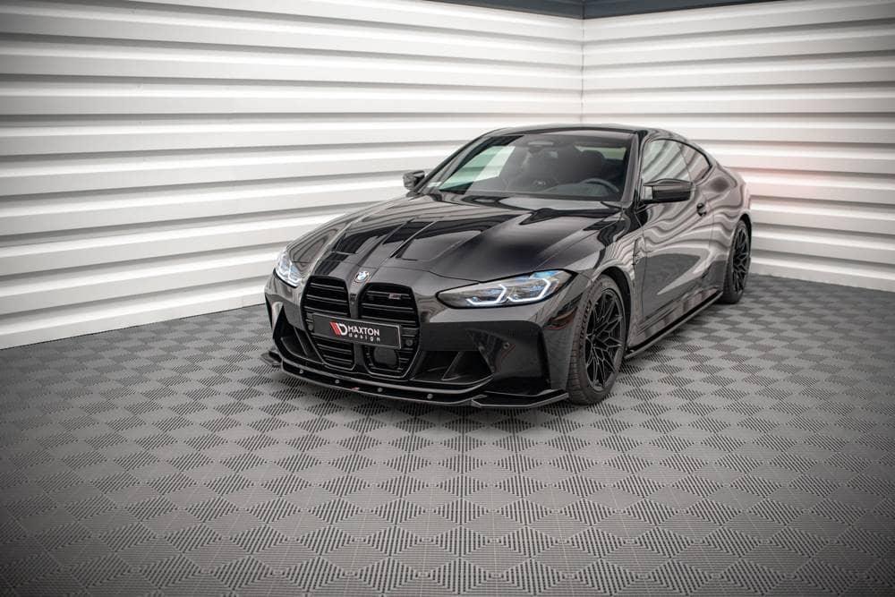 Front Splitter / Cup Schwert / Frontansatz V.2 für BMW M4 G82 von Maxton Design