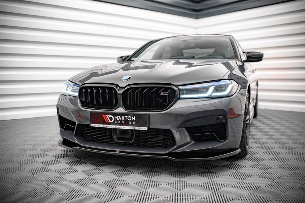 Front Splitter / Cup Schwert / Frontansatz V.2 für BMW M5 F90 Facelift von Maxton Design