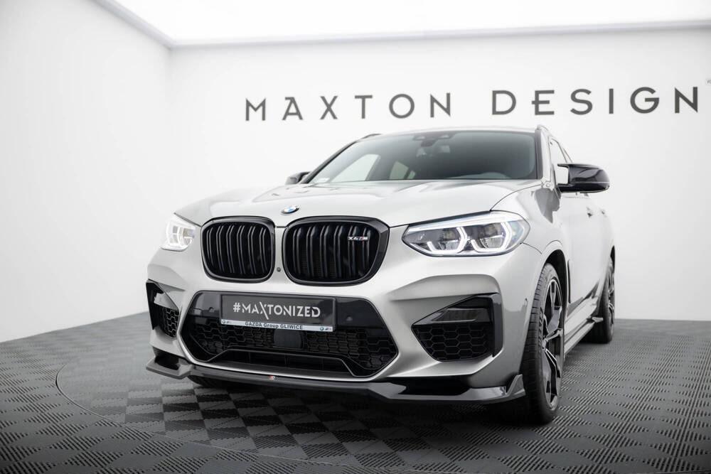 Front Lippe / Front Splitter / Frontansatz V.2 für BMW X4 M F98 von Maxton Design