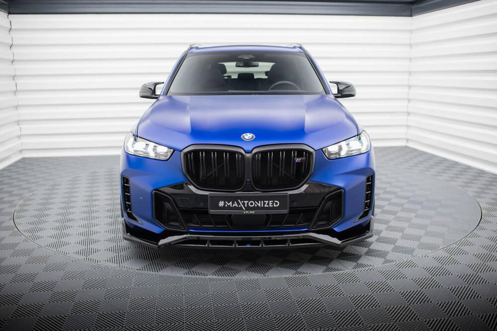 Front Lippe / Front Splitter / Frontansatz V.2 für BMW X5 G05 M-Paket Facelift von Maxton Design