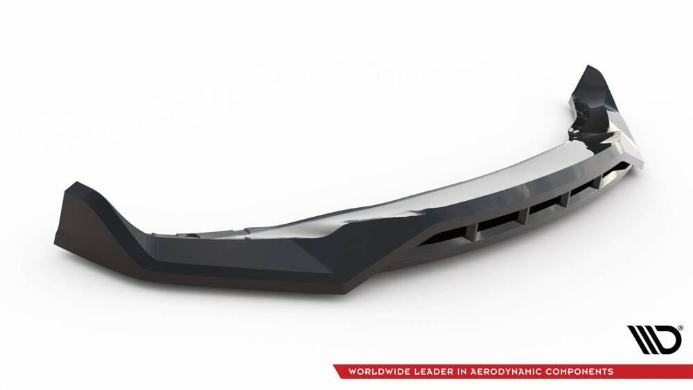 Front Lippe / Front Splitter / Frontansatz V.2 für BMW X5 G05 M-Paket Facelift von Maxton Design