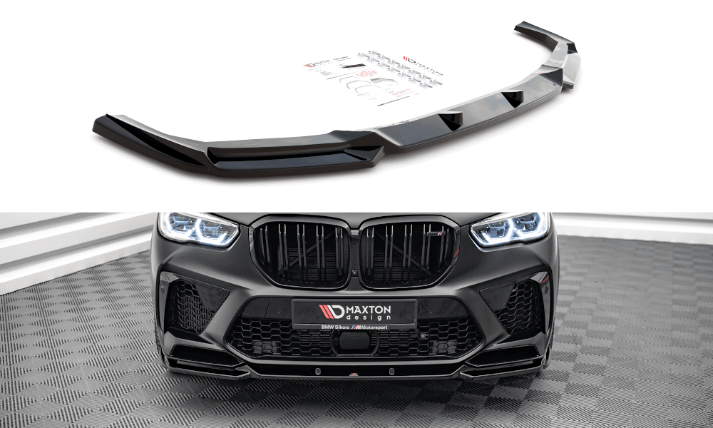 Front Diffusor / Front Splitter / Cup Schwert / Frontansatz V.2 für BMW X5 M F95 von Maxton Design