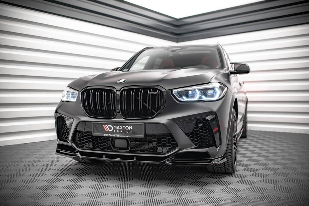 Front Diffusor / Front Splitter / Cup Schwert / Frontansatz V.2 für BMW X5 M F95 von Maxton Design