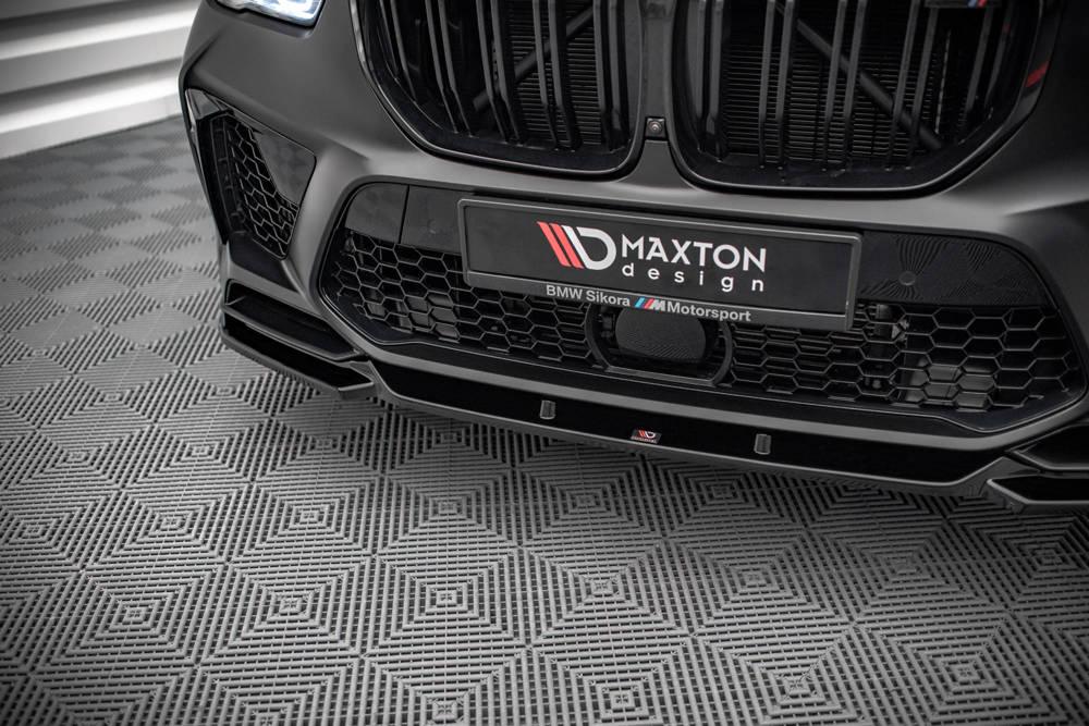 Front Diffusor / Front Splitter / Cup Schwert / Frontansatz V.2 für BMW X5 M F95 von Maxton Design