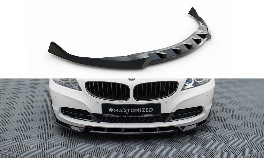 Front Lippe / Front Splitter / Frontansatz V.2 für BMW Z4 E89 von Maxton Design