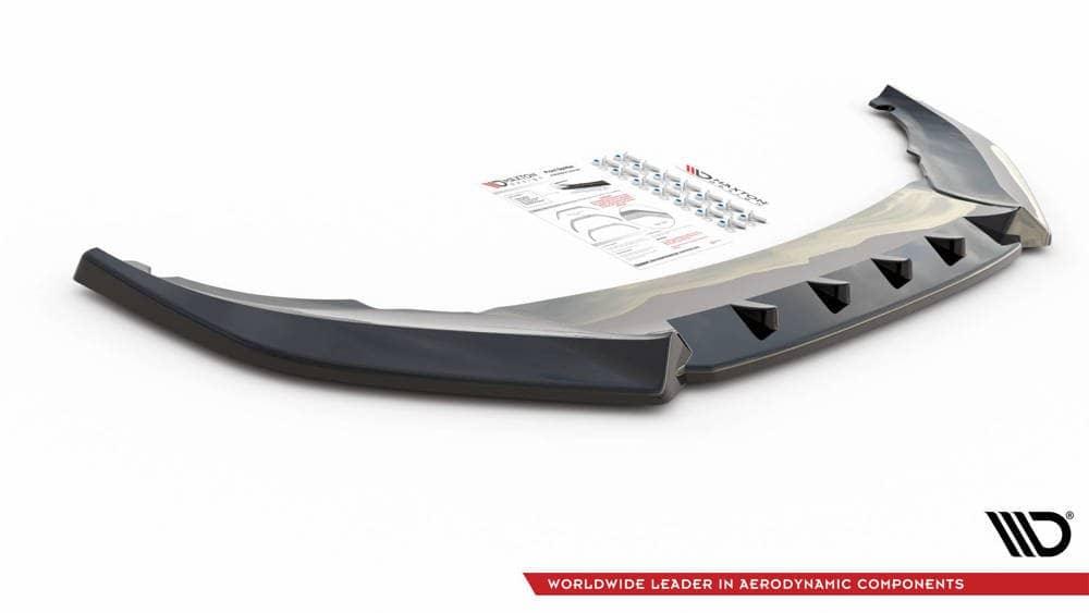 Front Diffusor / Front Splitter / Cup Schwert / Frontansatz V.2 für Cupra Formentor von Maxton Design