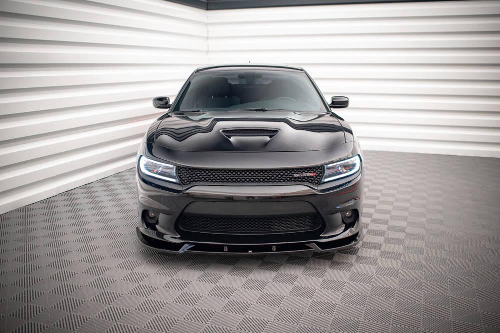 Front Splitter / Cup Schwert / Frontansatz V.2 für Dodge Charger SRT MK7 Facelift von Maxton Design