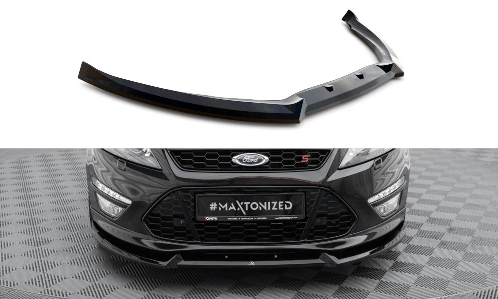 Front Lippe / Front Splitter / Frontansatz V.2 für Ford Mondeo ST-Line MK4 Facelift von Maxton Design