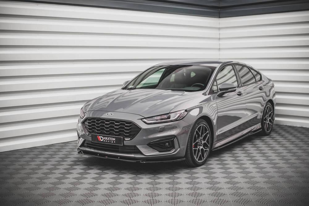 Front Lippe / Front Splitter / Frontansatz V.2 für Ford Mondeo ST-Line MK5 Facelift von Maxton Design