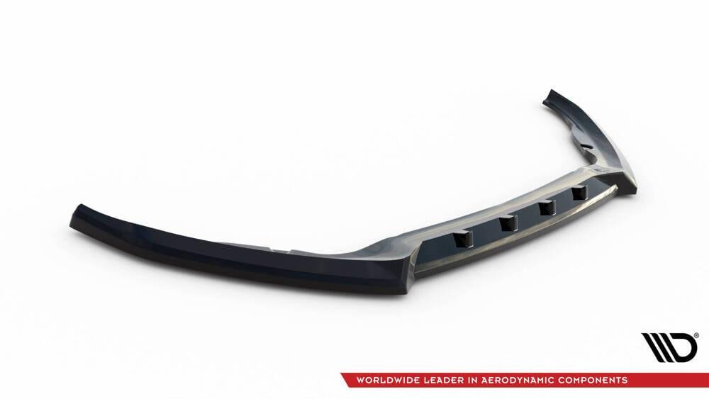 Front Lippe / Front Splitter / Frontansatz V.2 für Ford Transit Connect MK2 Facelift von Maxton Design