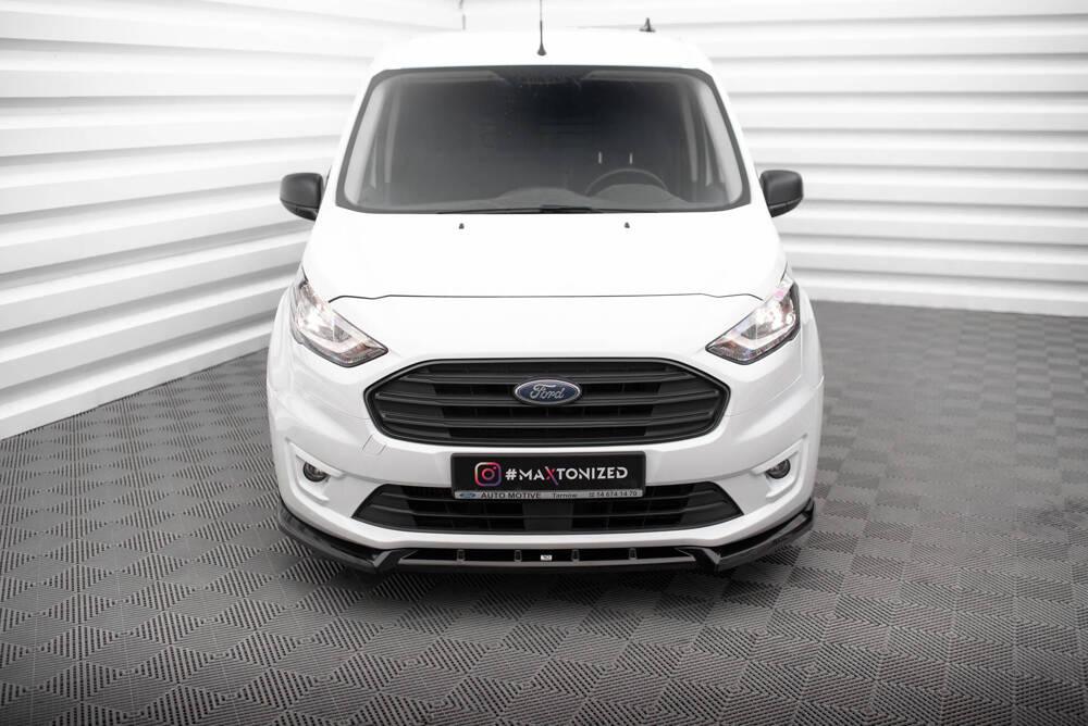 Front Lippe / Front Splitter / Frontansatz V.2 für Ford Transit Connect MK2 Facelift von Maxton Design