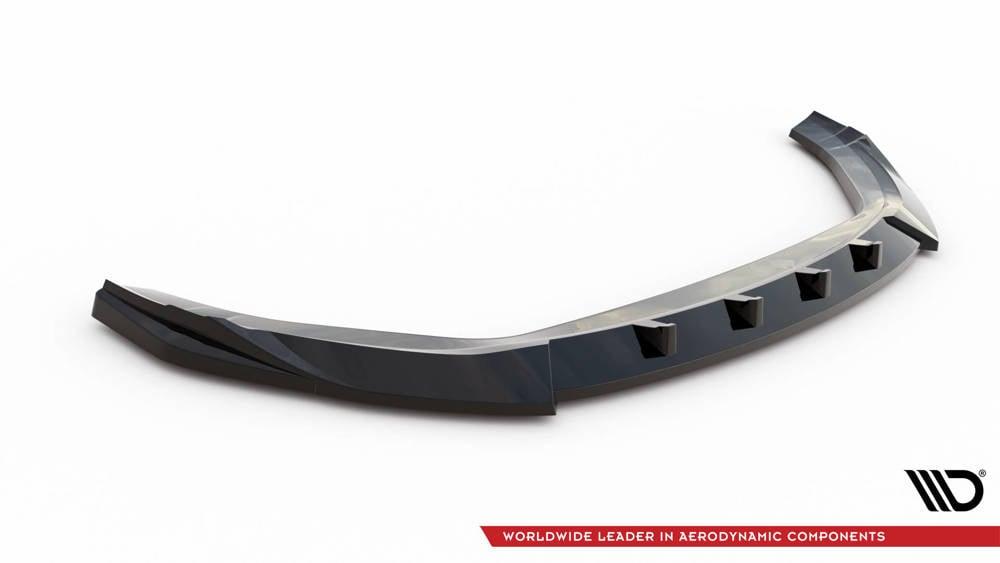 Front Lippe / Front Splitter / Frontansatz V.2 für Hyundai Kona N MK1 von Maxton Design