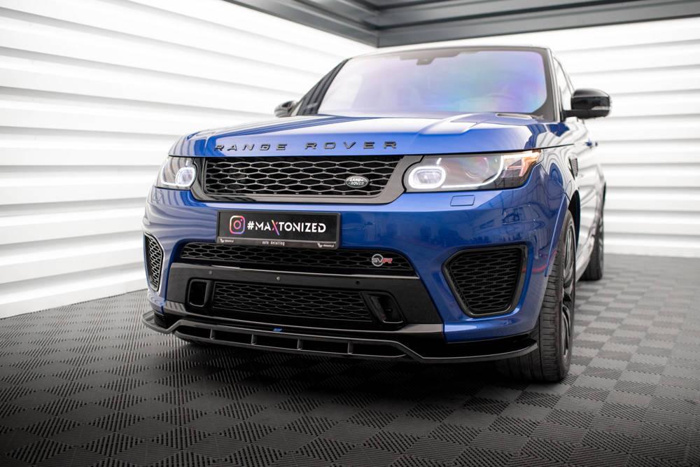 Front Lippe / Front Splitter / Frontansatz V.2 für Range Rover Sport SVR L494 von Maxton Design