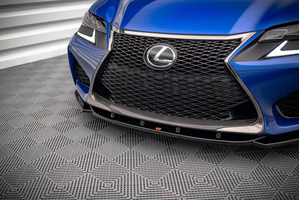 Front Lippe / Front Splitter / Frontansatz V.2 für Lexus GS F MK4 Facelift von Maxton Design