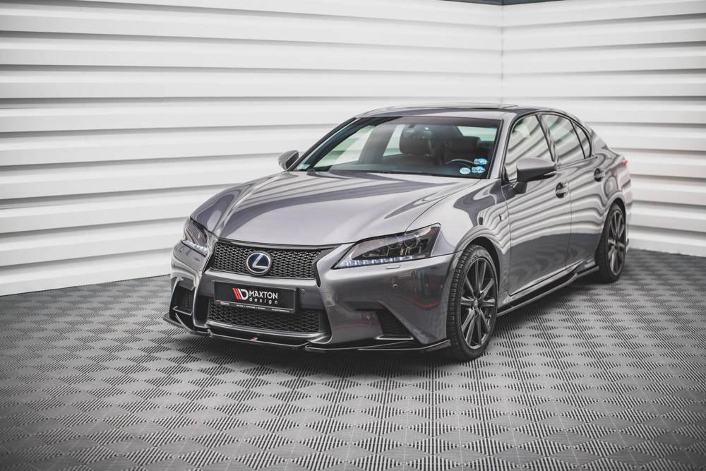 Front Lippe / Front Splitter / Frontansatz V.2 für Lexus GS F-Sport MK4 von Maxton Design