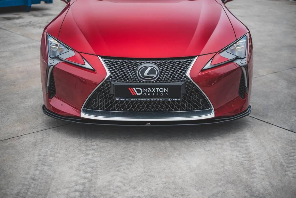 Front Lippe / Front Splitter / Frontansatz V.2 für Lexus LC 500 MK1 von Maxton Design