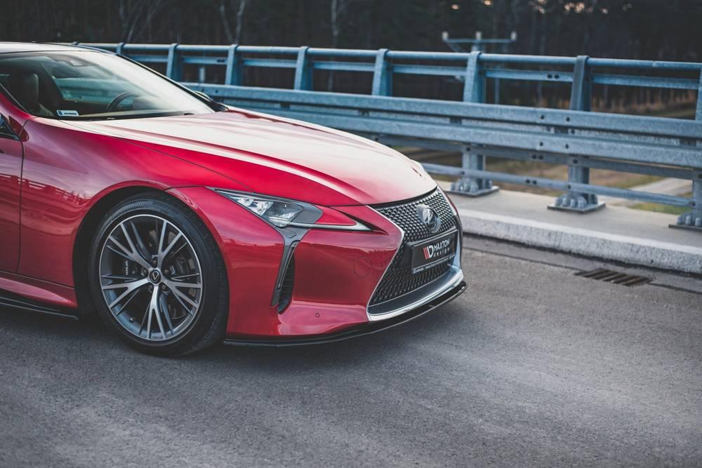 Front Lippe / Front Splitter / Frontansatz V.2 für Lexus LC 500 MK1 von Maxton Design