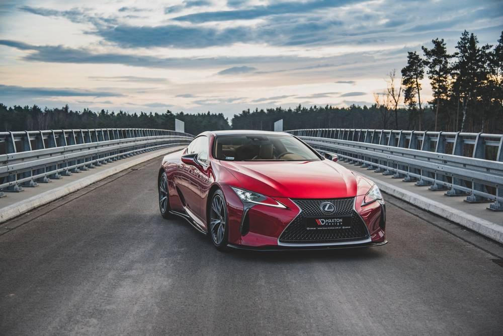 Front Lippe / Front Splitter / Frontansatz V.2 für Lexus LC 500 MK1 von Maxton Design