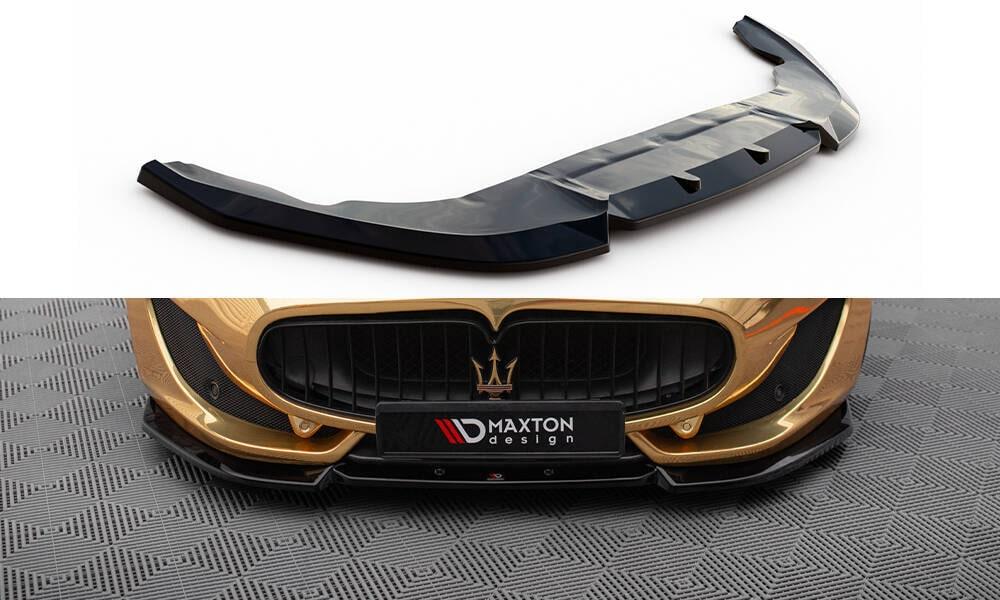 Front Lippe / Front Splitter / Frontansatz V.2 für Maserati Granturismo MK1 Facelift von Maxton Design