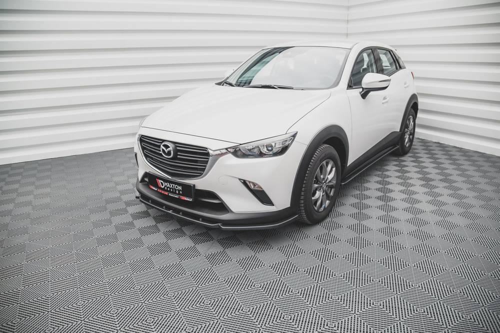 Front Splitter / Cup Schwert / Frontansatz V.2 für Mazda CX-3 von Maxton Design