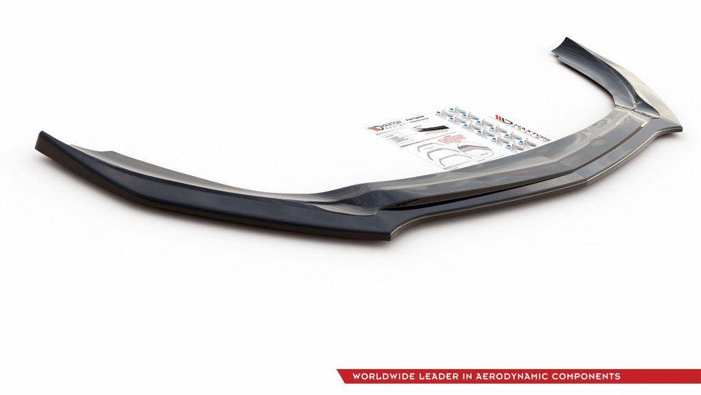 Front Splitter / Cup Schwert / Frontansatz V.2 für Mercedes A-Klasse AMG Line W177 von Maxton Design