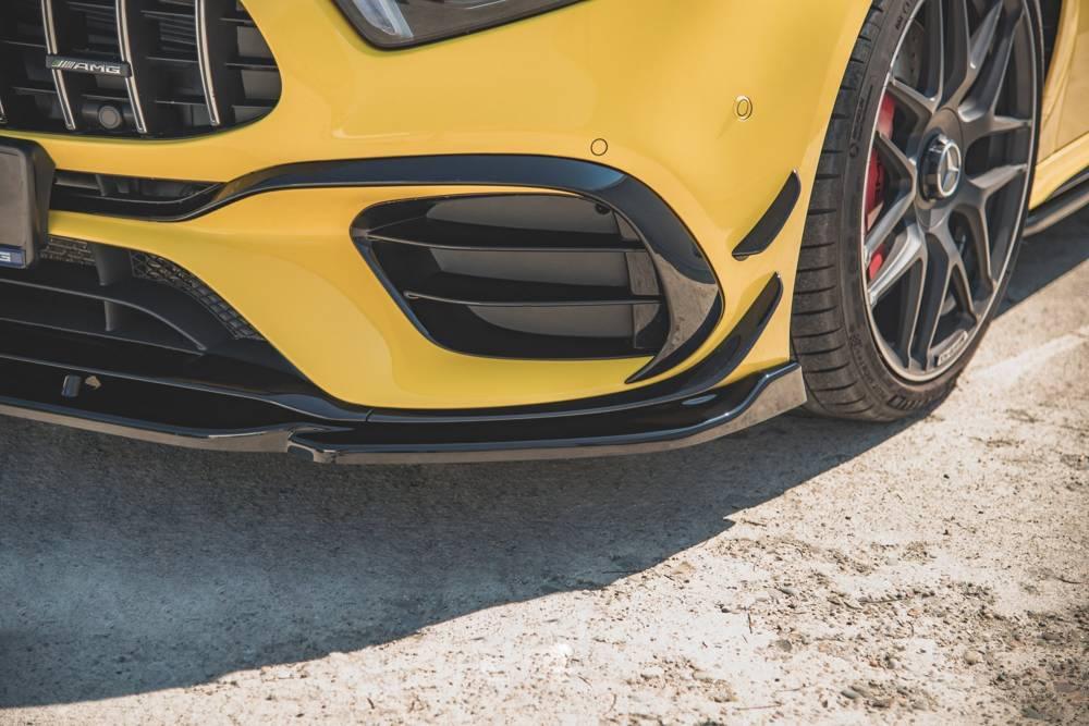 Front lip / front splitter / front approach V.2 Mercedes-AMG A 45 S W177 from Maxton Design 