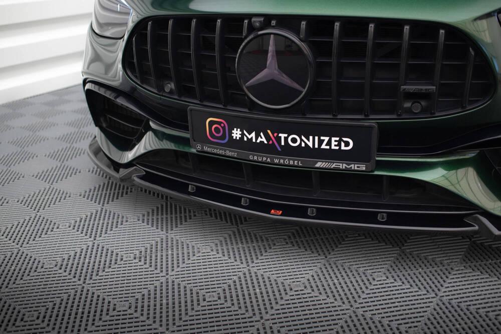 Front Lippe / Front Splitter / Frontansatz V.2 für Mercedes E63 AMG W213 Facelift von Maxton Design