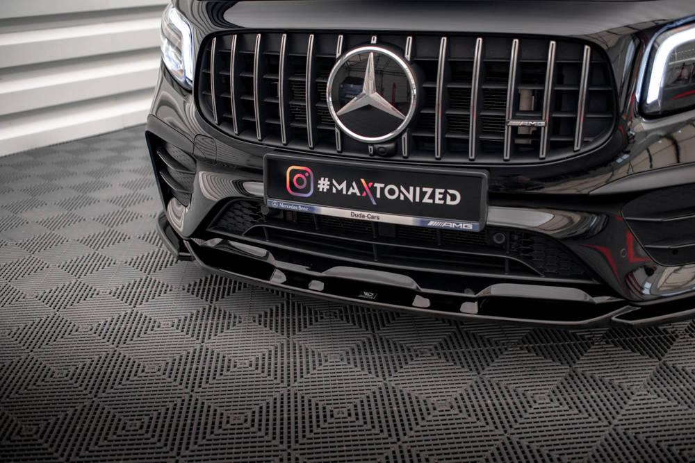 Front Lippe / Front Splitter / Frontansatz V.2 für Mercedes GLB 35 AMG X247 von Maxton Design