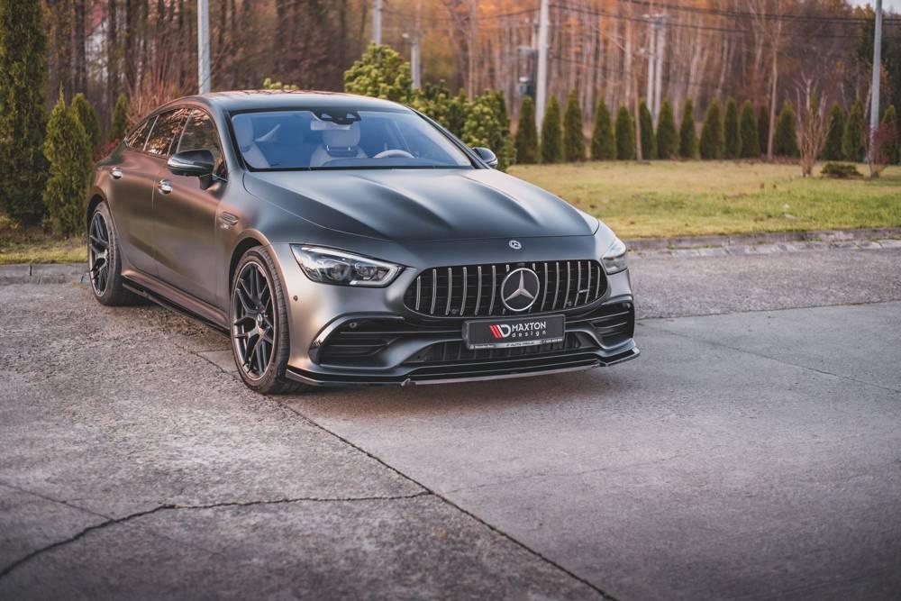 Front Lippe / Front Splitter / Frontansatz V.2 für Mercedes AMG GT-4 53 Coupe von Maxton Design