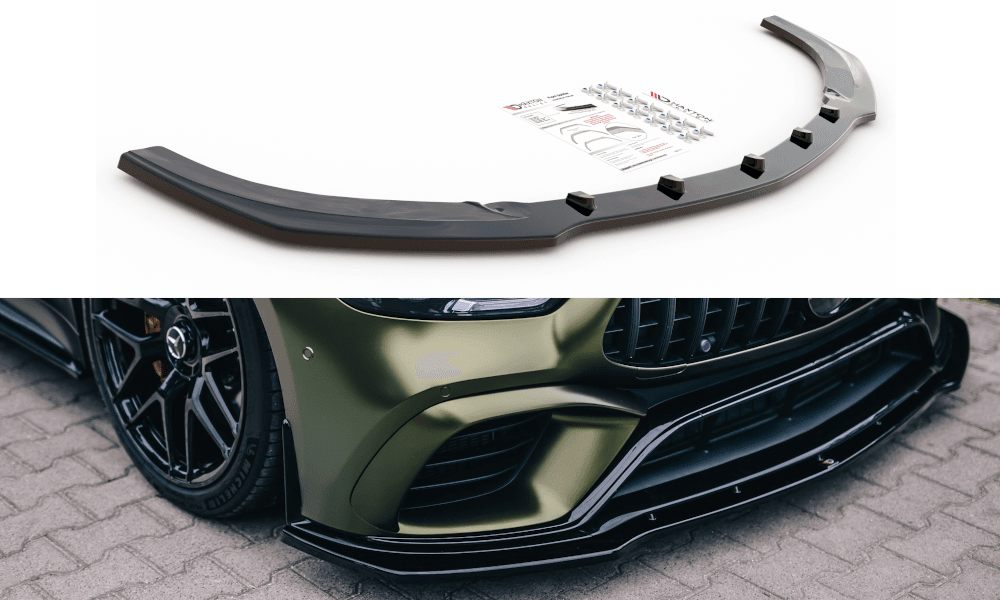 Front lip / front splitter / front approach V.2 for Mercedes-AMG GT 4 door 63S from Maxton Design 