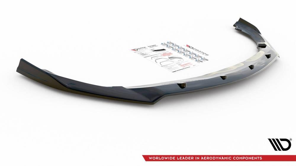 Front Lippe / Front Splitter / Frontansatz V.2 für Mercedes A-Klasse W176 von Maxton Design