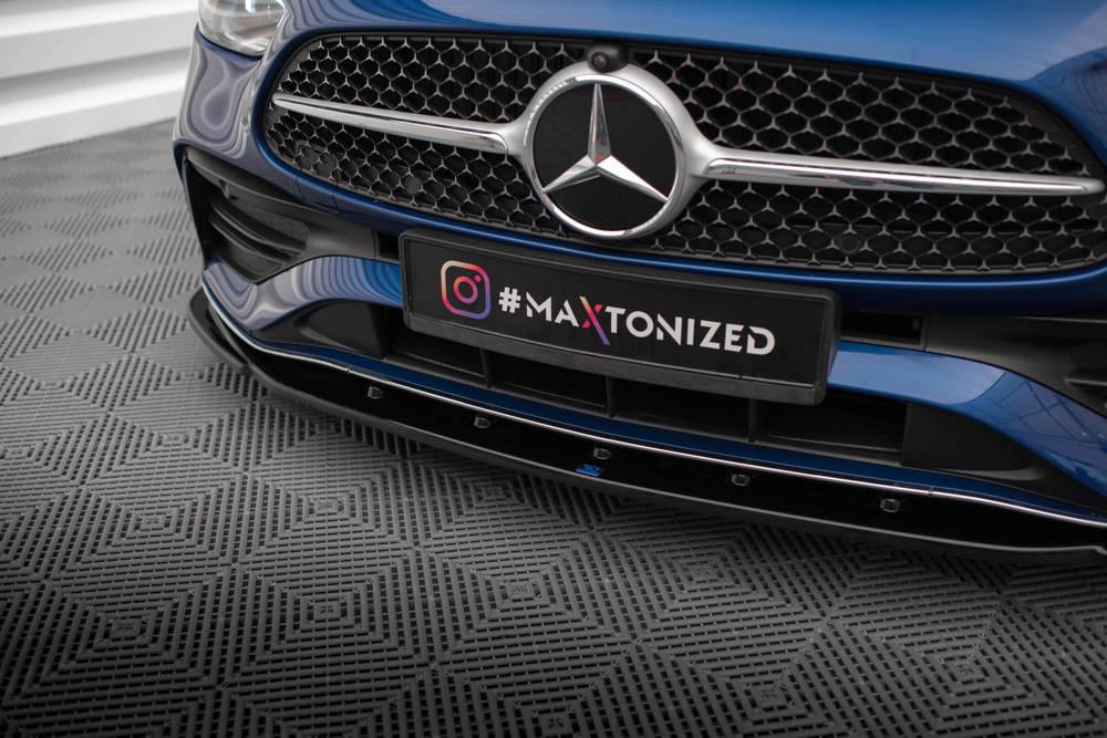 Front Lippe / Front Splitter / Frontansatz V.2 für Mercedes-Benz C-Klasse W206 AMG-Line von Maxton Design