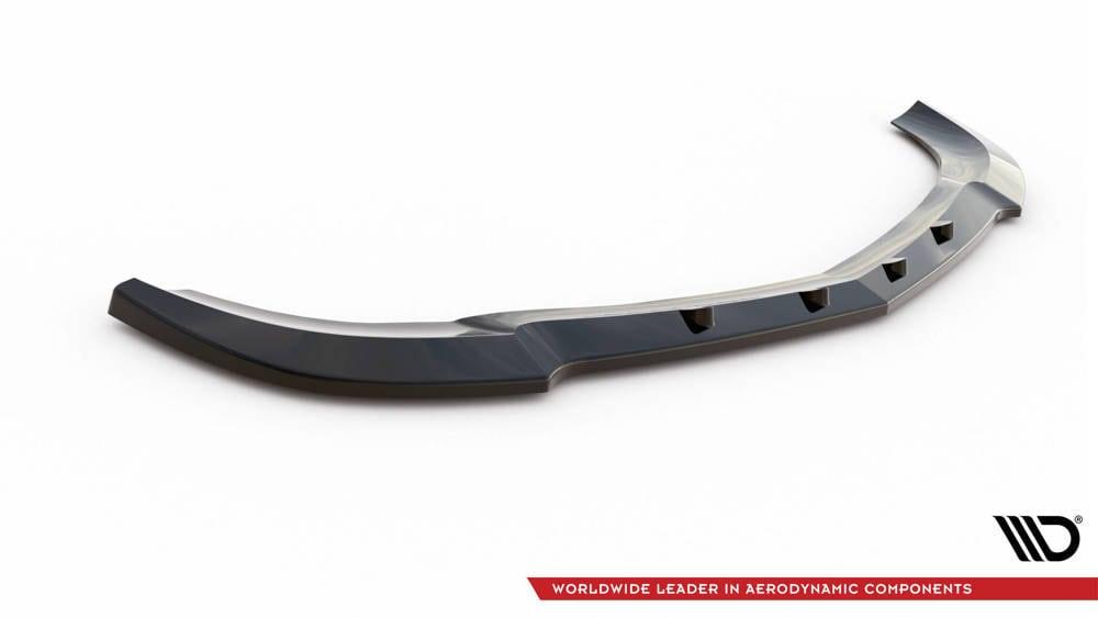 Front Lippe / Front Splitter / Frontansatz V.2 für Mercedes C-Klasse Coupe C204 AMG-Line von Maxton Design