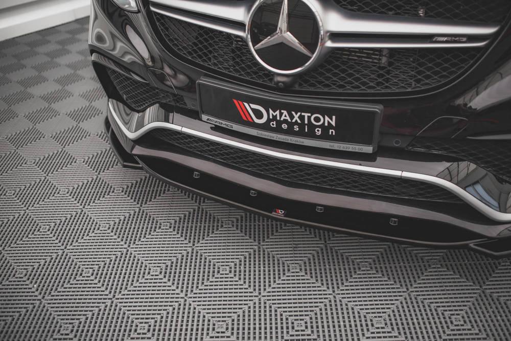 Front Splitter / Cup Schwert / Frontansatz V.2 für Mercedes-Benz GLE Coupe 63AMG C292 von Maxton Design